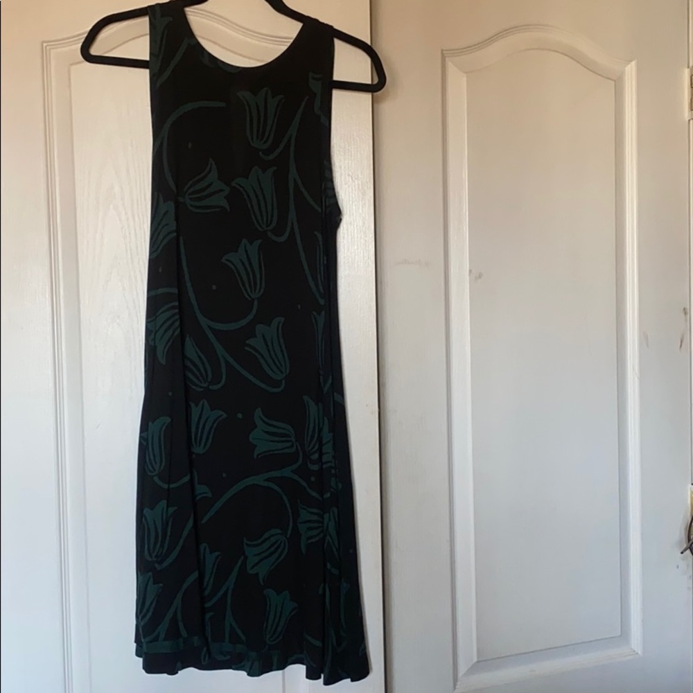Loft sleeveless floral dress